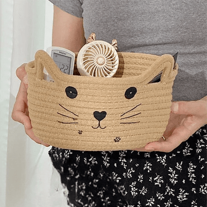 Paniers de Rangement - CottonStorageBaskets™ - Marron - Ma maison exquise
