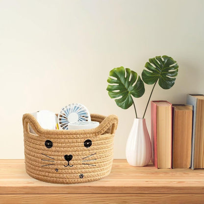 Paniers de Rangement - CottonStorageBaskets™ - Marron - Ma maison exquise