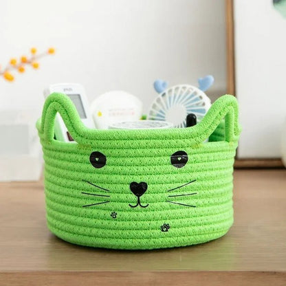 Paniers de Rangement - CottonStorageBaskets™ - Vert - Ma maison exquise